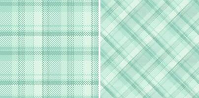plaid pattern of background textile seamless with a check fabric tartan texture. Set in favorite colors in creative gift paper ideas. vector