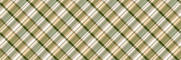 Comfortable seamless check , unique tartan plaid pattern. Cultural background textile texture fabric in light and yellow colors. vector