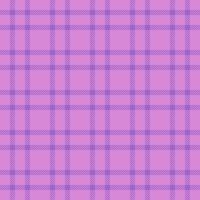 Hippy textile background fabric, japanese plaid tartan seamless. October texture pattern check in purple and amethyst colors. vector