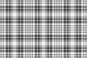 Pastel check plaid seamless, yard pattern texture tartan. Color background fabric textile in white and grey colors. vector