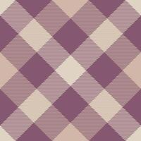 Inspiration textile check, adorable fabric plaid tartan. Wide texture pattern seamless background in light and pink colors. vector