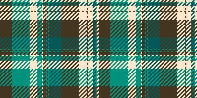 Father pattern background tartan, colorful texture check . Old textile fabric seamless plaid in teal and dark colors. vector