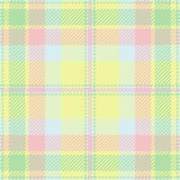 Repetition check textile fabric, drapery plaid tartan. Calm texture seamless background pattern in light and lime colors. vector