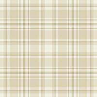 Nice textile plaid pattern, repeating texture background. Italian seamless check fabric tartan in light and white colors. vector