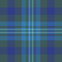 Machinery fabric pattern tartan, sparse plaid textile background. Elegance texture check seamless in teal and blue colors. vector