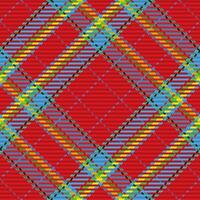 Seamless pattern of scottish tartan plaid. Repeatable background with check fabric texture. backdrop striped textile print. vector
