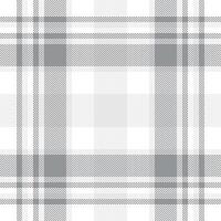 Plaid check pattern. Seamless fabric texture. Tartan textile print. vector