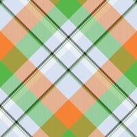 Tartan scotland seamless plaid pattern . Retro background fabric. Vintage check color square geometric texture. vector