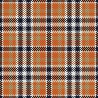 Seamless pattern of scottish tartan plaid. Repeatable background with check fabric texture. backdrop striped textile print. vector