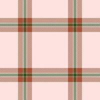 Plaid seamless pattern. Check fabric texture. textile print. vector