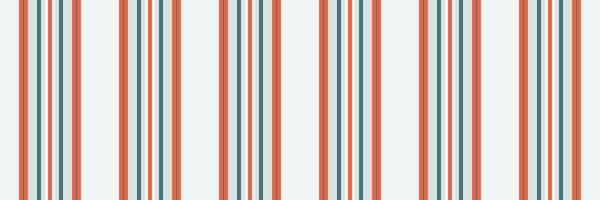 Identity seamless pattern background, mid textile fabric. Fold lines stripe texture vertical in white and red colors. vector