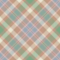 Tartan scotland seamless plaid pattern . Retro background fabric. Vintage check color square geometric texture. vector