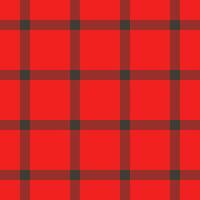 Quiet plaid texture, male textile tartan seamless. Installing check pattern background fabric in red and dark colors. vector