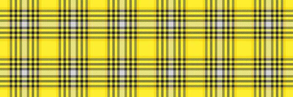 Overlay seamless texture check, fuzzy background pattern tartan. Factory plaid fabric textile in yellow and grey colors. vector