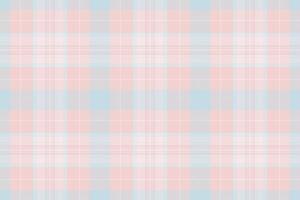 Sketching textile check , man tartan background pattern. Tablecloth texture seamless fabric plaid in light and misty rose colors. vector