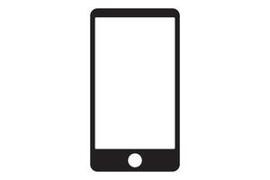 Mobile phone icon. Smartphone comunication symbol. Call web design. vector