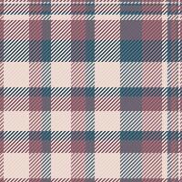 Classy fabric texture plaid, backdrop background pattern . Geometry textile check tartan seamless in light and cyan colors. vector