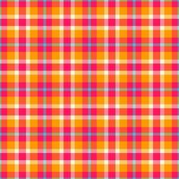 Tee textile seamless background, goose tartan plaid texture. Woman pattern fabric check in red and bright colors. vector