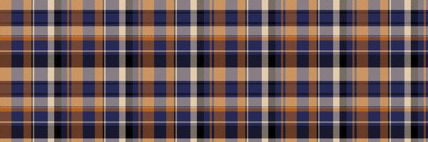 Skill pattern textile seamless, 1960s check texture. No people tartan fabric background plaid in blue and light colors. vector