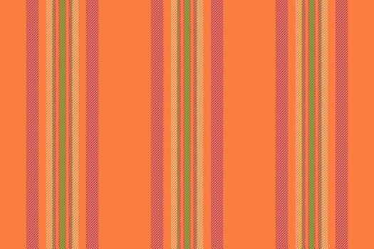 soltero antecedentes vertical, real tela textil textura. red raya modelo líneas sin costura en naranja y rosado colores. vector