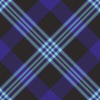 Eps background textile , american fabric pattern plaid. Installing texture check tartan seamless in dark and indigo colors. vector