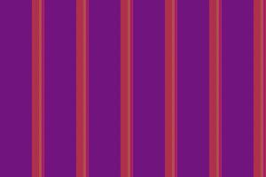 Abstract background seamless fabric background, curtain vertical textile lines. Modern pattern texture stripe in bright and purple colors. vector