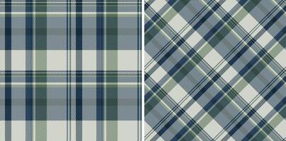Fabric textile background of tartan seamless check with a pattern texture plaid. Set in dark colors. Style inspiration for women. vector
