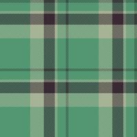 Fresh pattern textile background, layered fabric seamless. Model texture tartan check plaid in green and pastel colors. vector