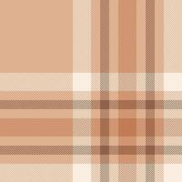 Plaid check pattern. Seamless fabric texture. Tartan textile print. vector