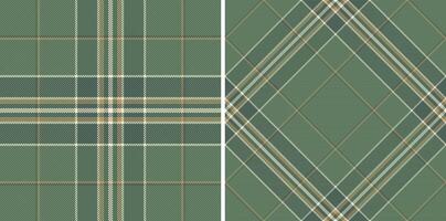 Pattern background textile of tartan fabric with a plaid seamless check texture. vector