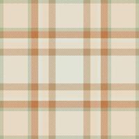 Plaid check pattern. Seamless fabric texture. Tartan textile print. vector