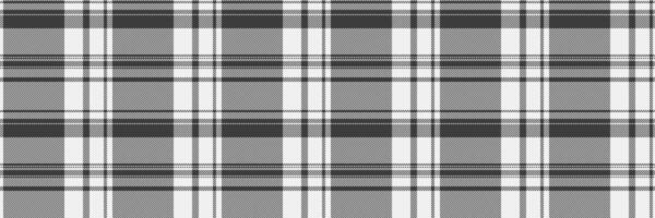Identity textile texture, drapery seamless fabric check. Choose tartan pattern background plaid in white and grey colors. vector