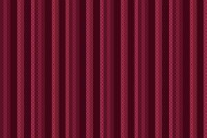 Artistic stripe texture background, row fabric vertical textile. Golf pattern lines seamless in dark and red colors. vector