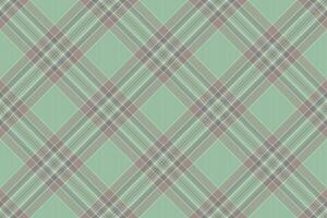 Menu plaid textile pattern, pretty background check seamless. Setting tartan fabric texture in pastel and light colors. vector