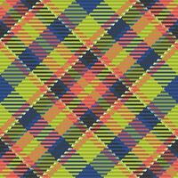 Seamless pattern of scottish tartan plaid. Repeatable background with check fabric texture. backdrop striped textile print. vector