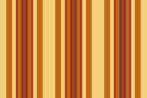 Warm texture textile lines, american fabric background. Brand pattern seamless vertical stripe in red and orange colors. vector