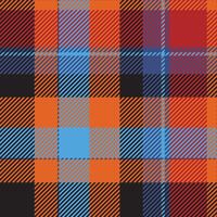 Tartan scotland seamless plaid pattern . Retro background fabric. Vintage check color square geometric texture. vector