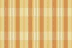 Relax background plaid pattern, wedding seamless textile check. Size texture tartan fabric in amber and light colors. vector