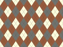 Argyle pattern seamless. Fabric texture background. Classic argill ornament vector