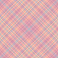 Strip texture tartan textile, vibrant plaid fabric background. Jpg pattern check seamless in red and light colors. vector