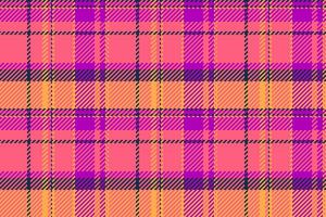 Perfect texture seamless , page background plaid textile. Hipster check pattern fabric tartan in red and purple colors. vector