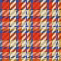 Seamless pattern of scottish tartan plaid. Repeatable background with check fabric texture. backdrop striped textile print. vector