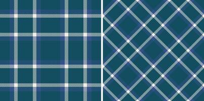 pattern tartan of fabric plaid seamless with a check texture textile background. Set in retro colors. Stylish oilcloth for kitchen decor. vector