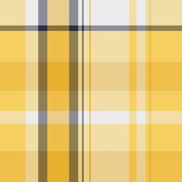 Fade tartan background check, floor seamless textile texture. Harvest pattern plaid fabric in amber and yellow colors. vector