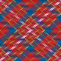Seamless pattern of scottish tartan plaid. Repeatable background with check fabric texture. backdrop striped textile print. vector