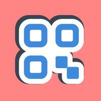 Sticker qr code. Barcode and qr code elements. Good for prints, posters, logo, advertisement,infographics, etc. vector