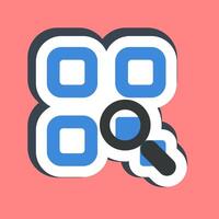 Sticker qr code review. Barcode and qr code elements. Good for prints, posters, logo, advertisement,infographics, etc. vector