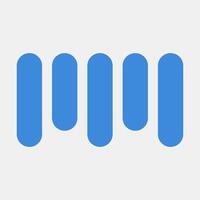 Icon barcode. Barcode and qr code elements. Icons in flat style. Good for prints, posters, logo, advertisement,infographics, etc. vector