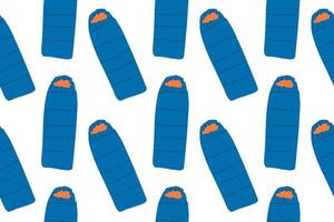 Sleeping bag icon .Cartoon icon isolated on white background sleeping bag . Activity sleeping tool for outdoor travel , camping and hiking. vector