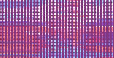 Trendy glitch pattern on dark background. Abstract geometric elements vector
